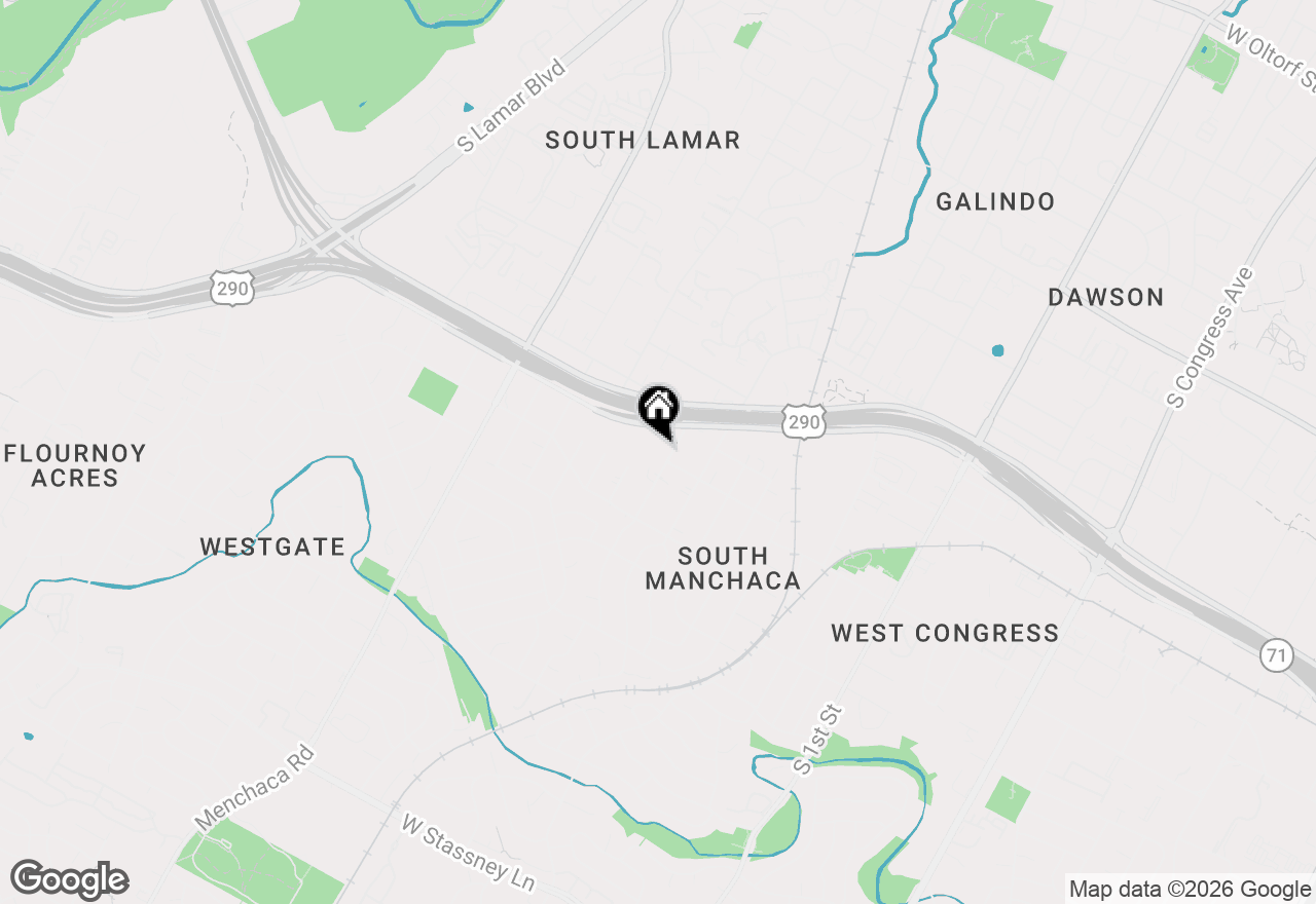 Map of 4322 Gillis St #205, Austin, TX 78745