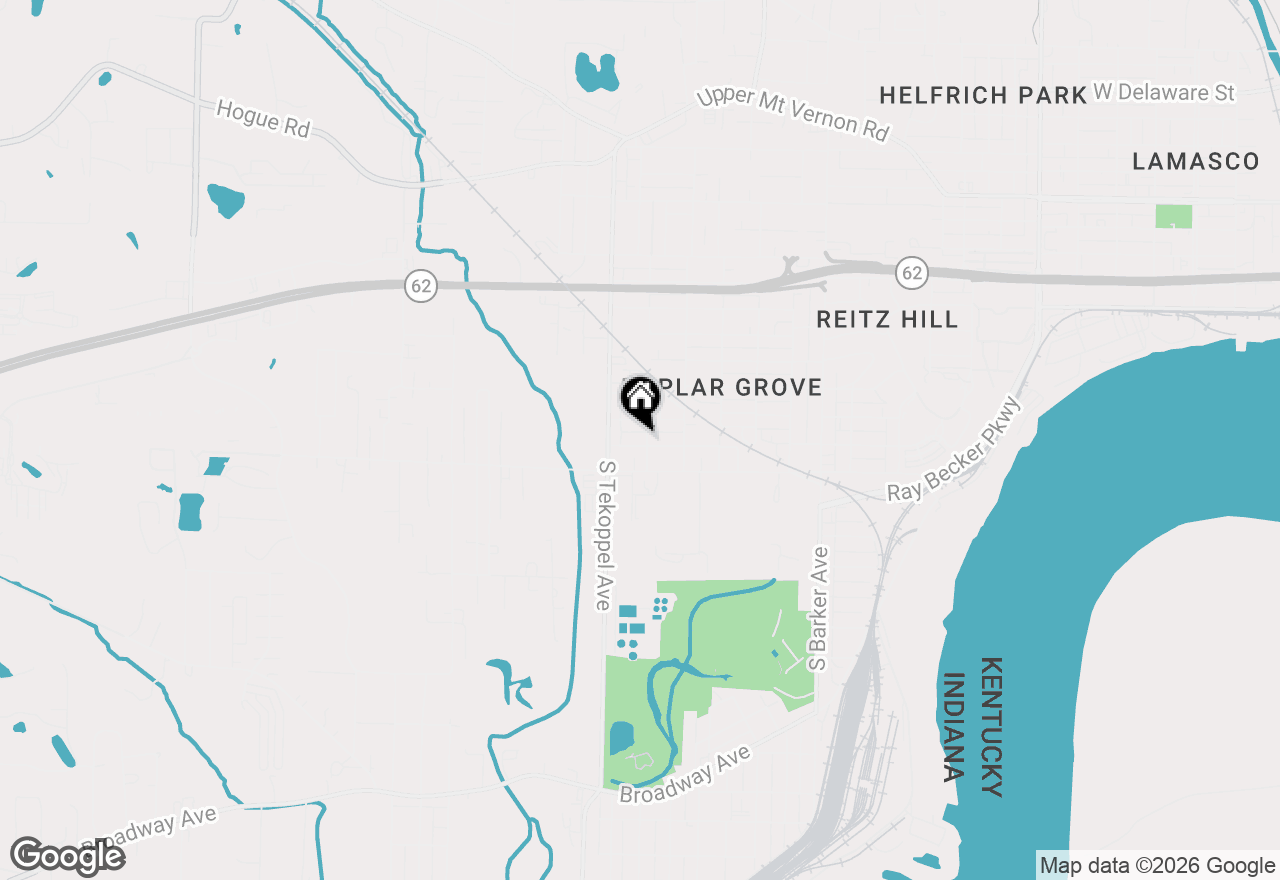 Map of 3403 Austin Avenue, Evansville, IN 47712