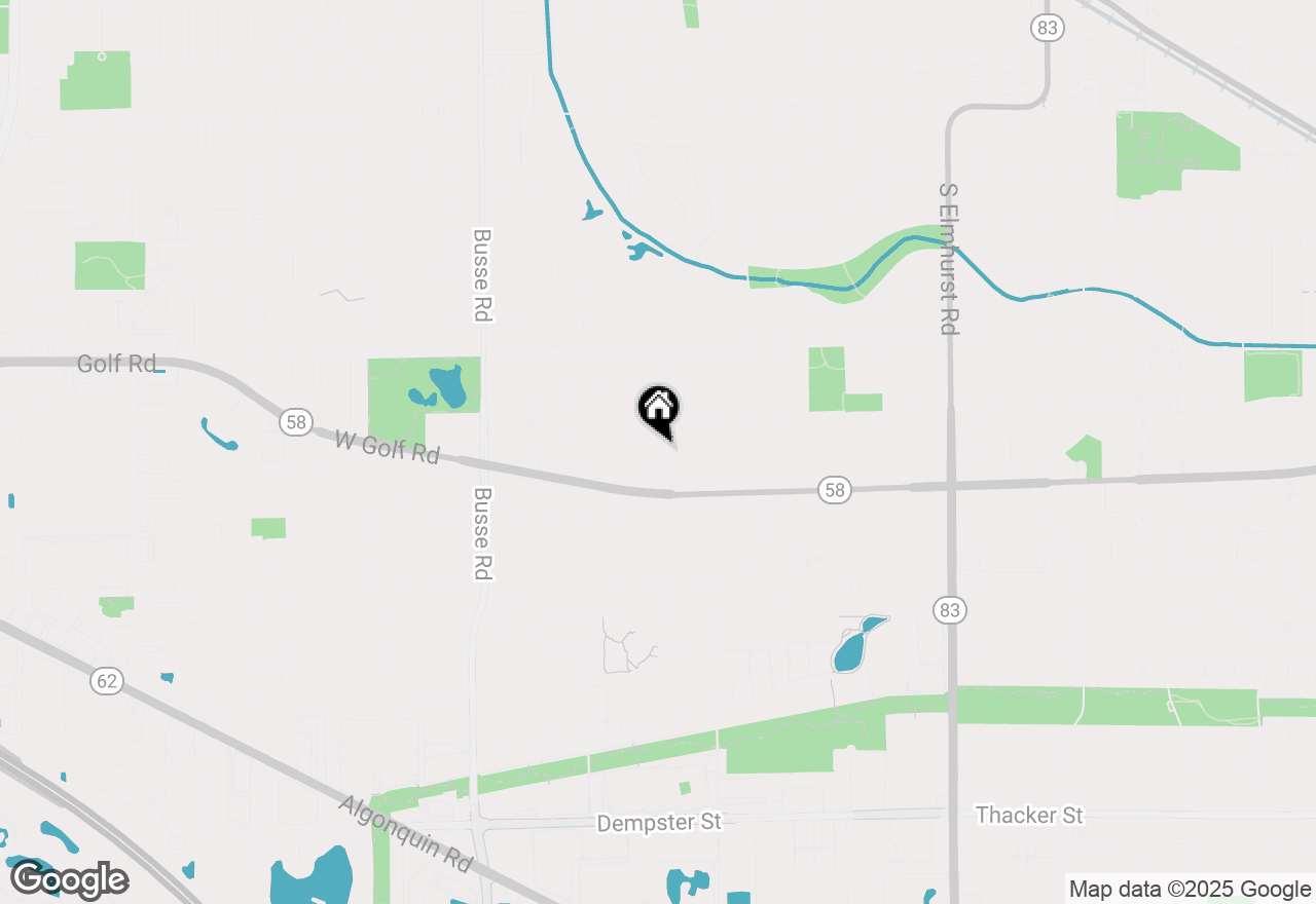 Map of (Address confidential), Mount Prospect, Illinois 60056