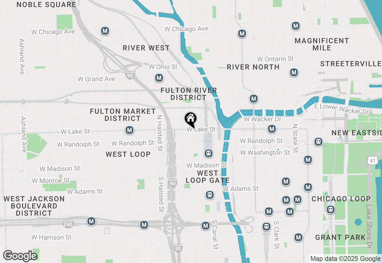 Map of 180 N Jefferson Street #807, Chicago, IL 60661