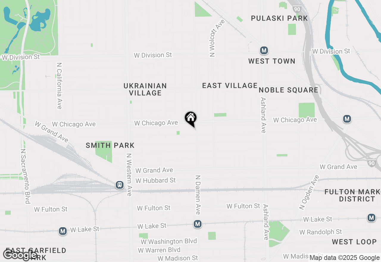 Map of 2020 W Superior Street, Chicago, IL 60612