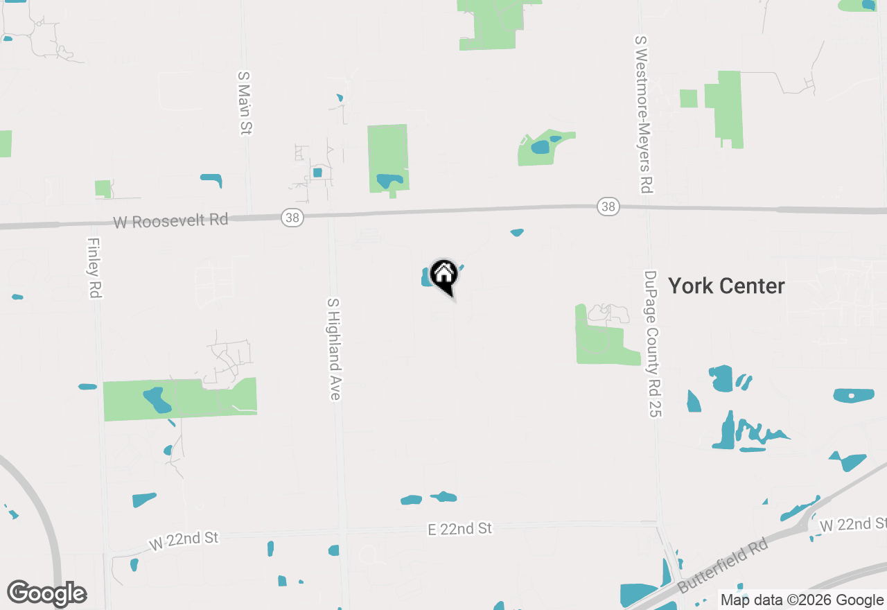 Map of 1415 S Fairfield Avenue, Lombard, IL 60148