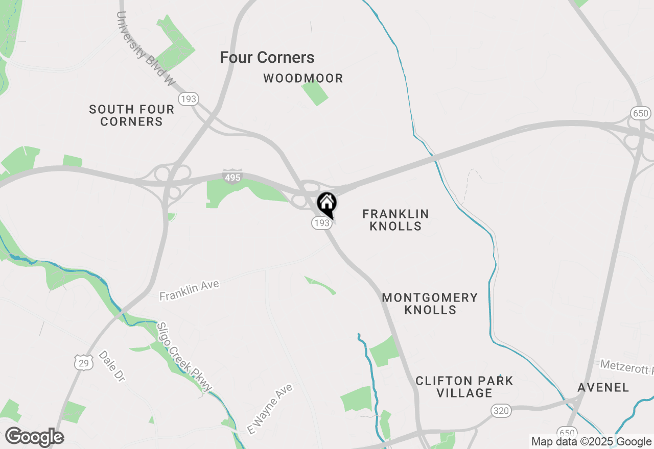 Map of 220 University Boulevard E, Silver Spring, MD 20901