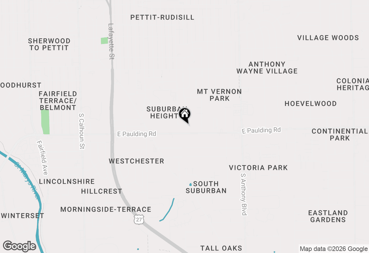 Map of 5714 Smith Street, Fort Wayne, IN 46806