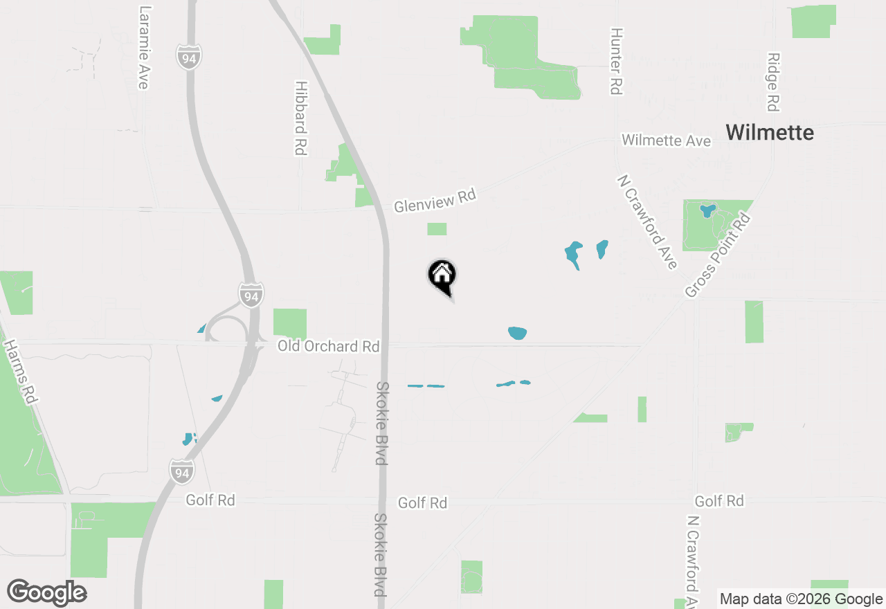 Map of 10113 Old Orchard Court #103, Skokie, IL 60076