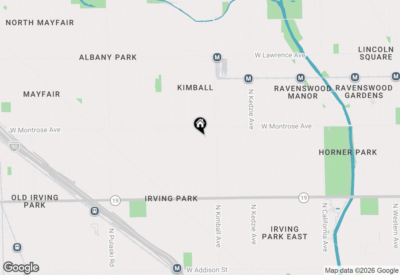 Map of 4323 N St Louis Avenue, Chicago, IL 60618