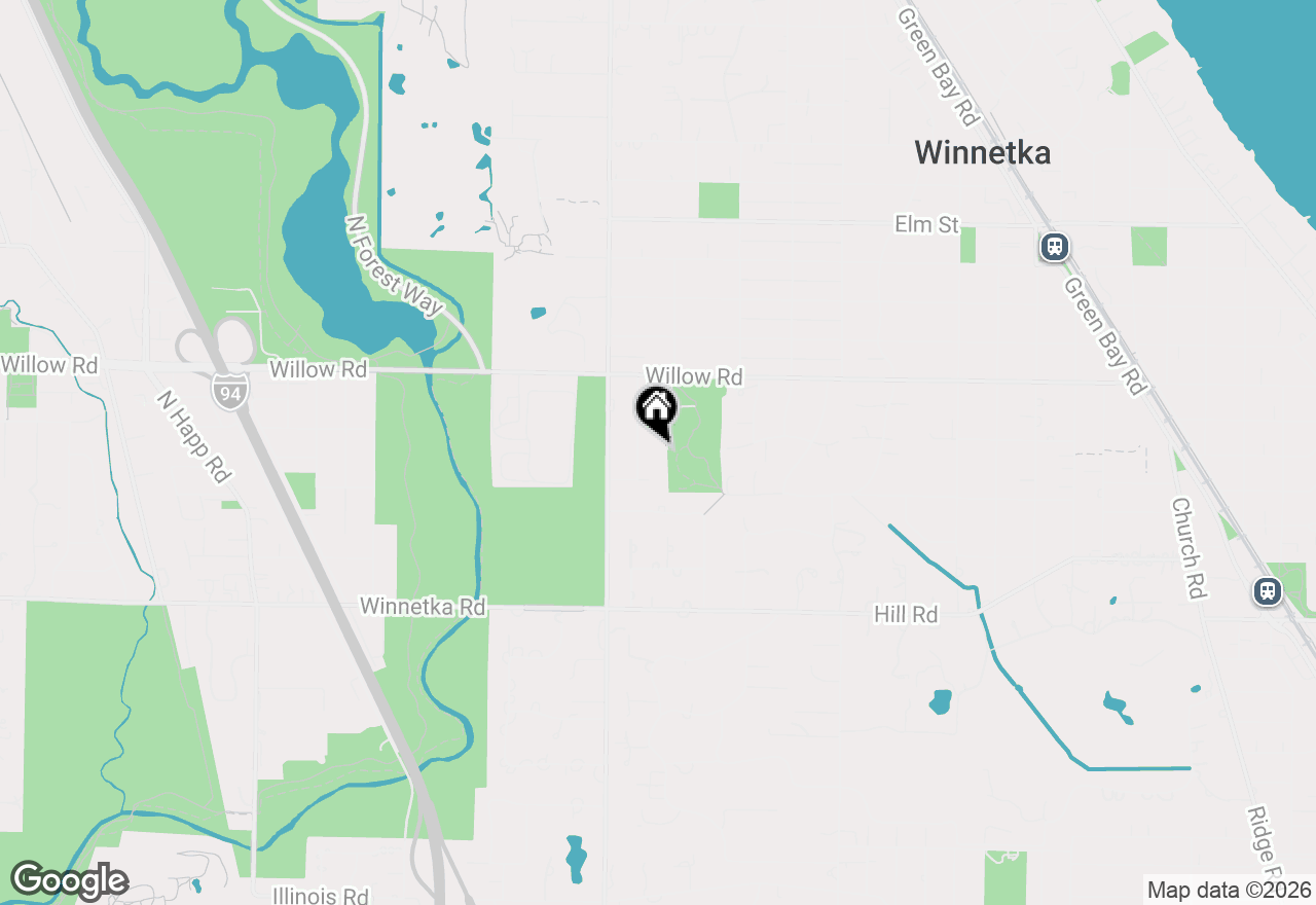 Map of 270 Euclid Avenue, Winnetka, IL 60093