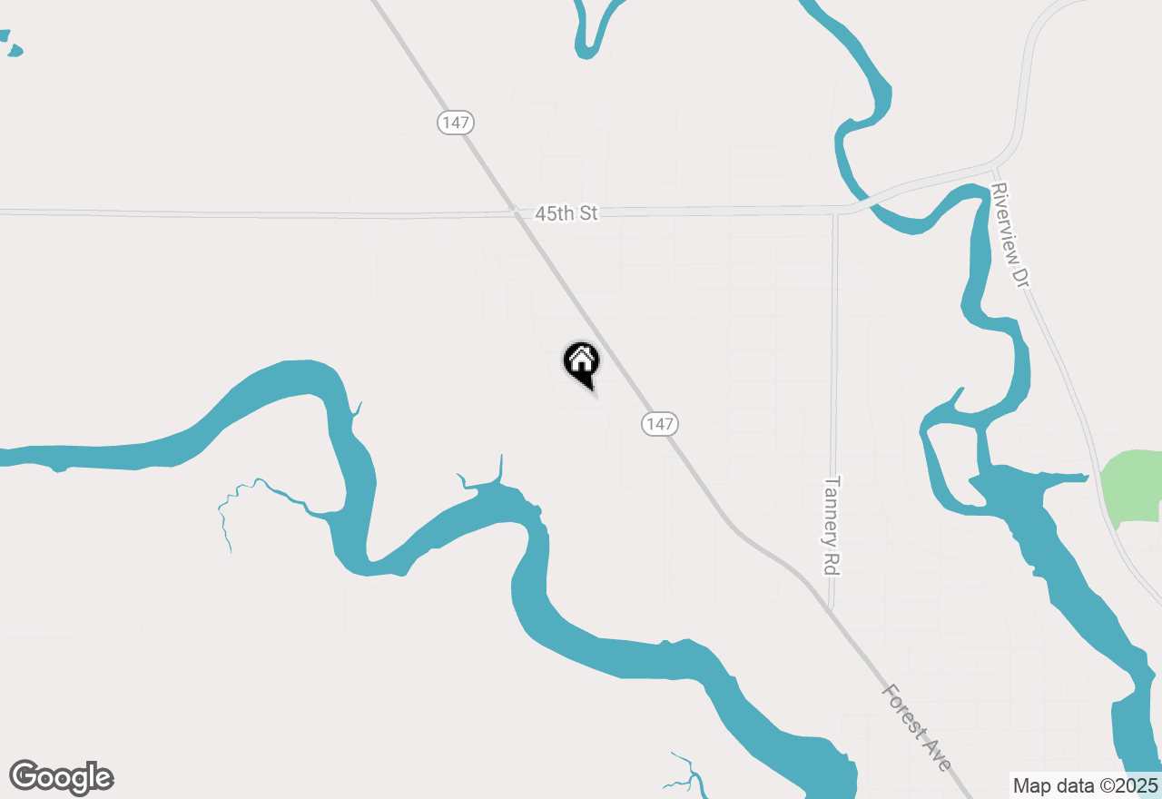 Map of 2924 38th St, Two Rivers, WI 54241