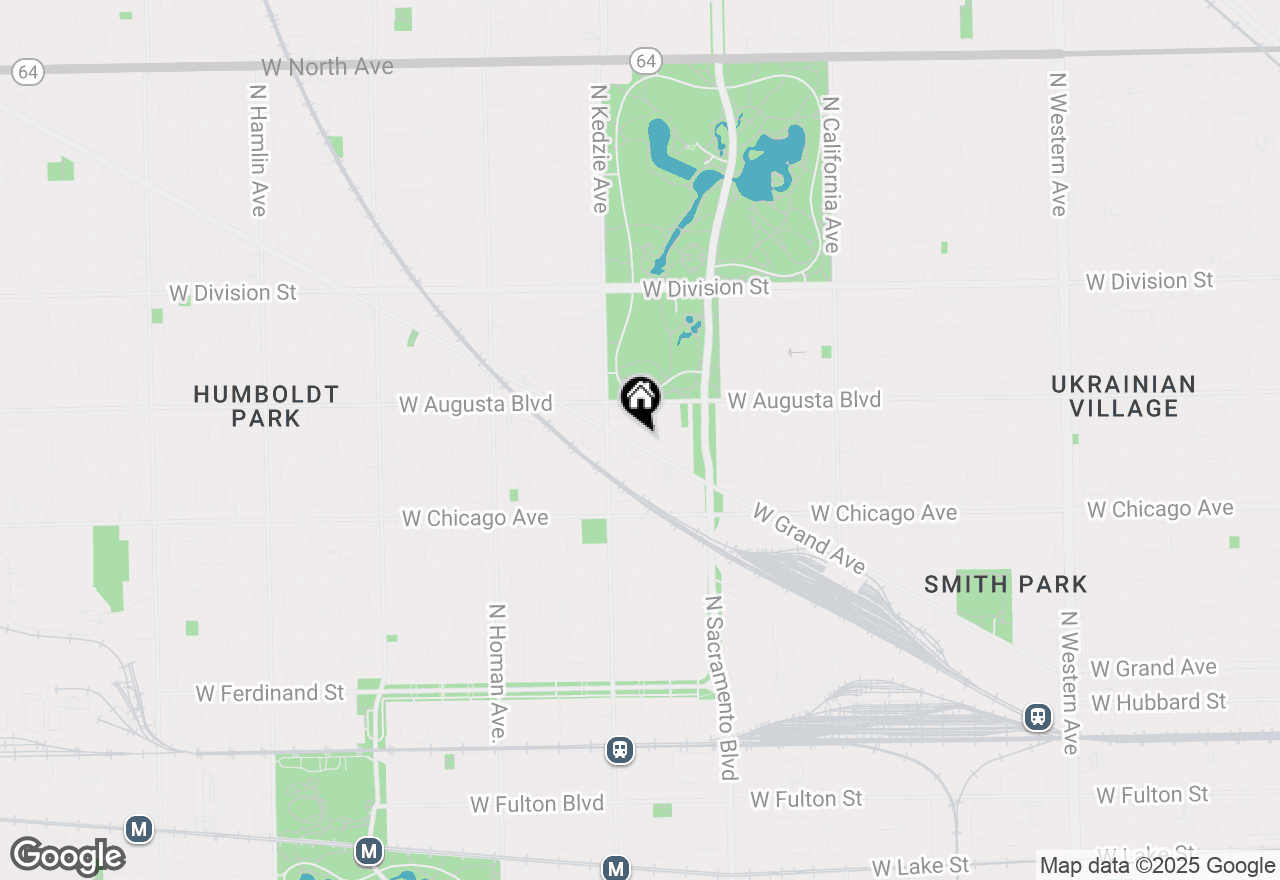 Map of 3128 W Grand Avenue, Chicago, IL 60622