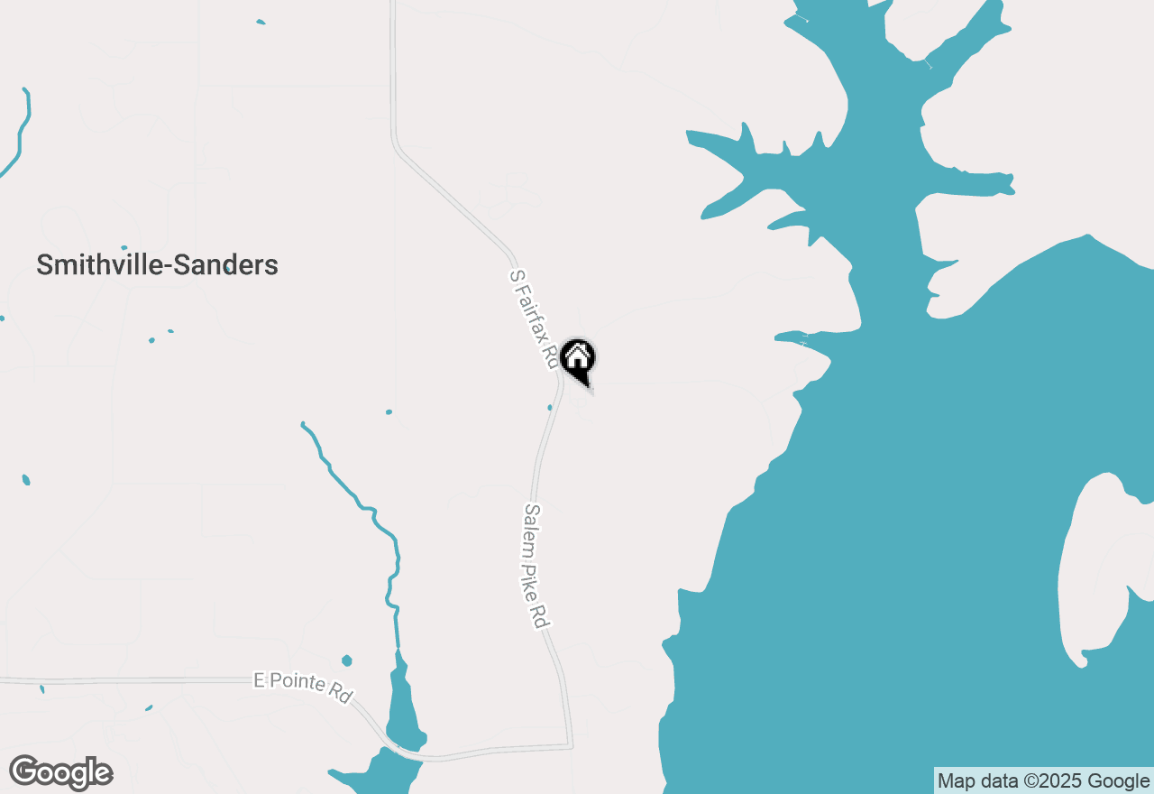 Map of 8313 S Fairfax Road, Bloomington, IN 47401