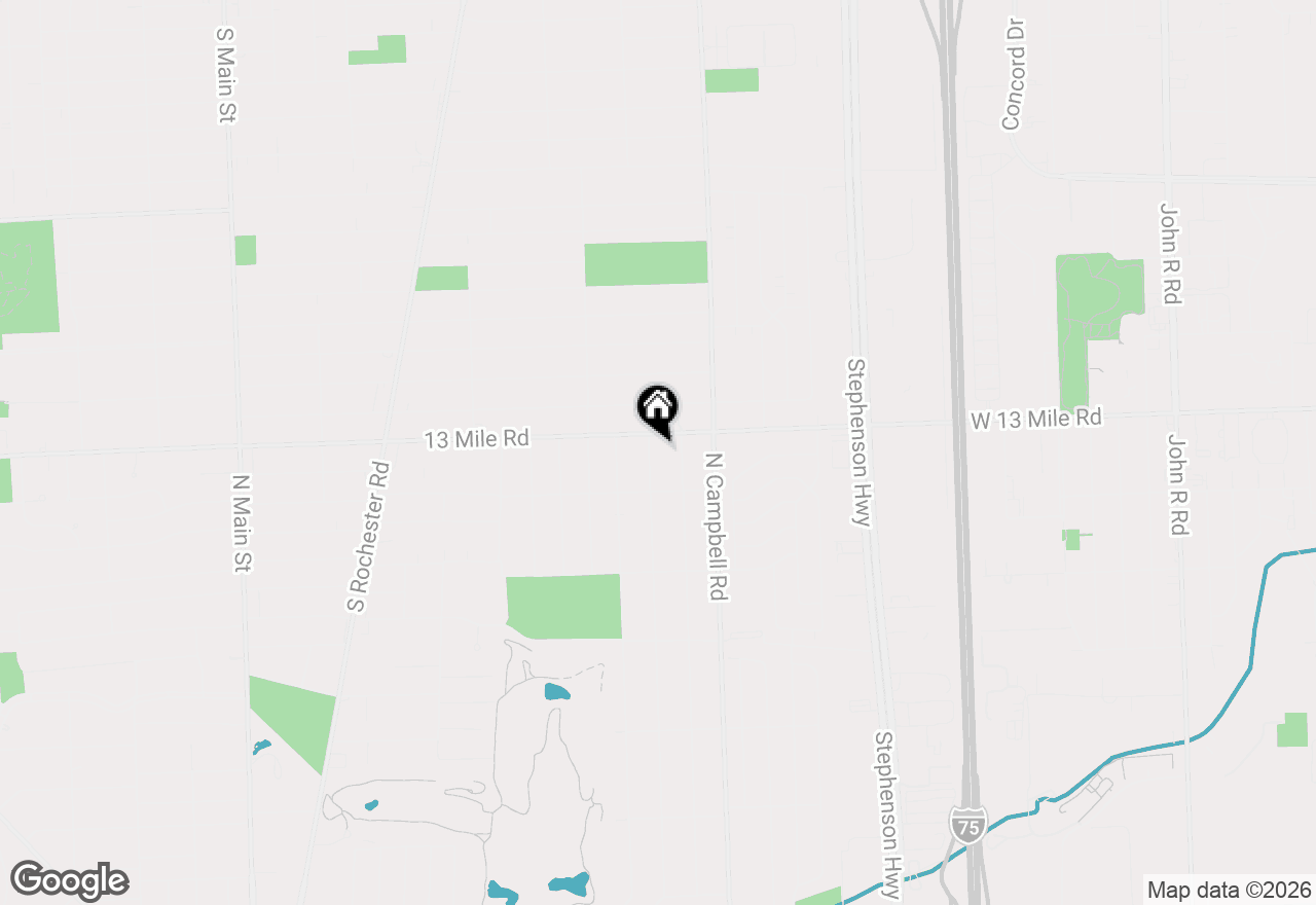 Map of 3210 N Connecticut Avenue, Royal Oak, MI 48073