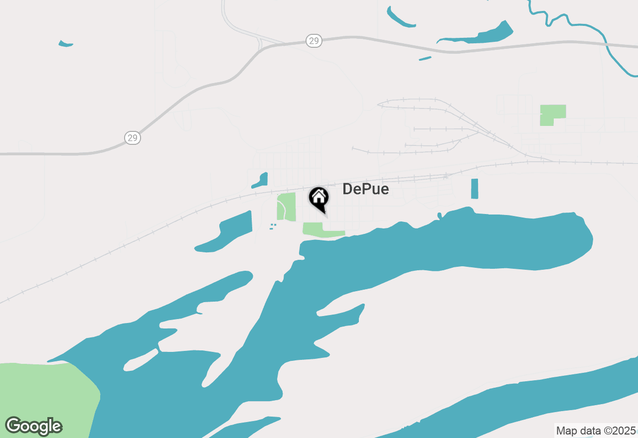 Map of 221 Tinley Avenue, Depue, IL 61322