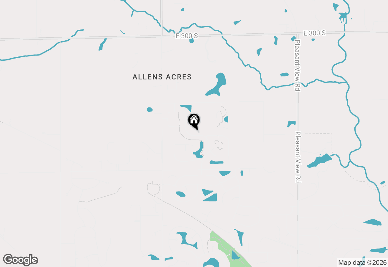 Map of 8988 Hearthstone Drive, Zionsville, IN 46077