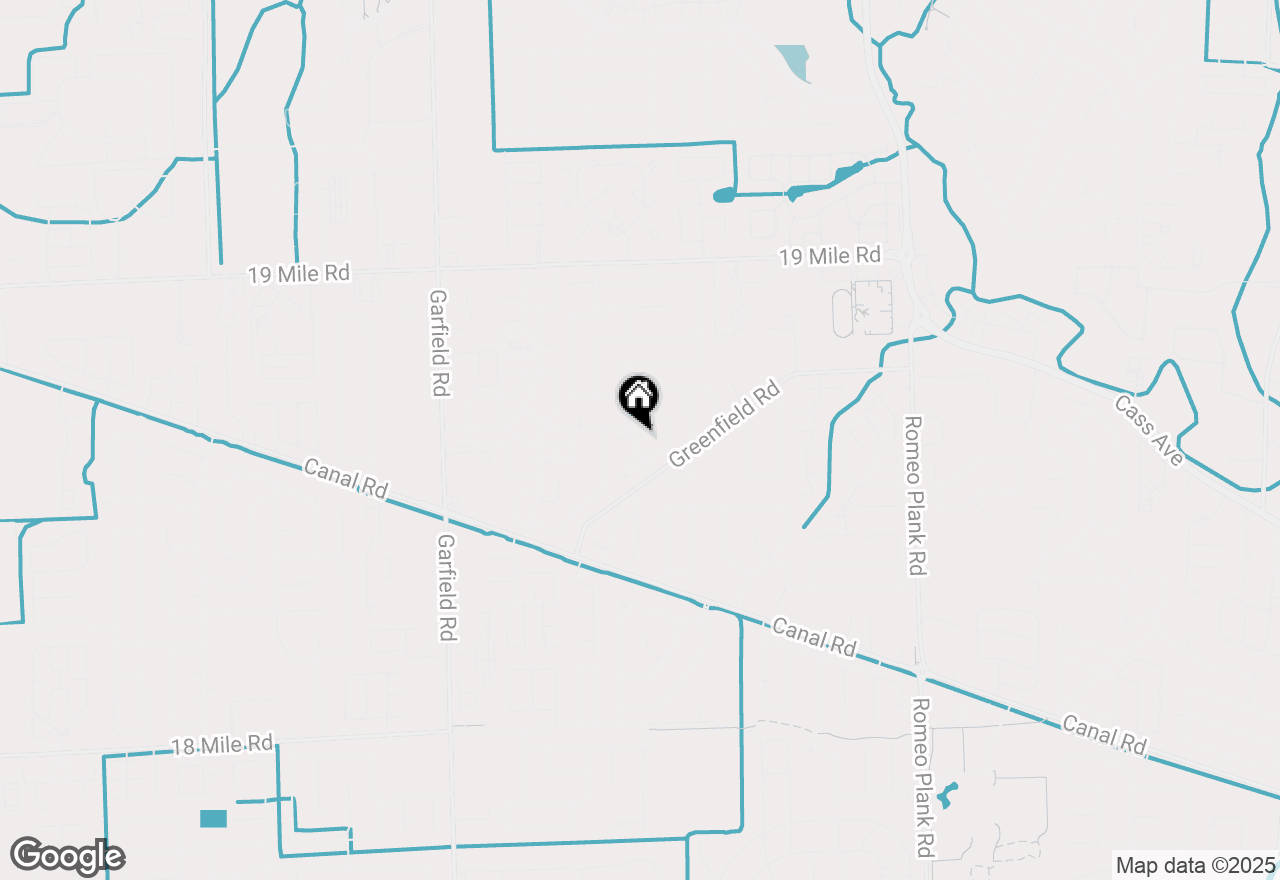 Map of 17659 Ida Street E, Clinton Township, MI 48038