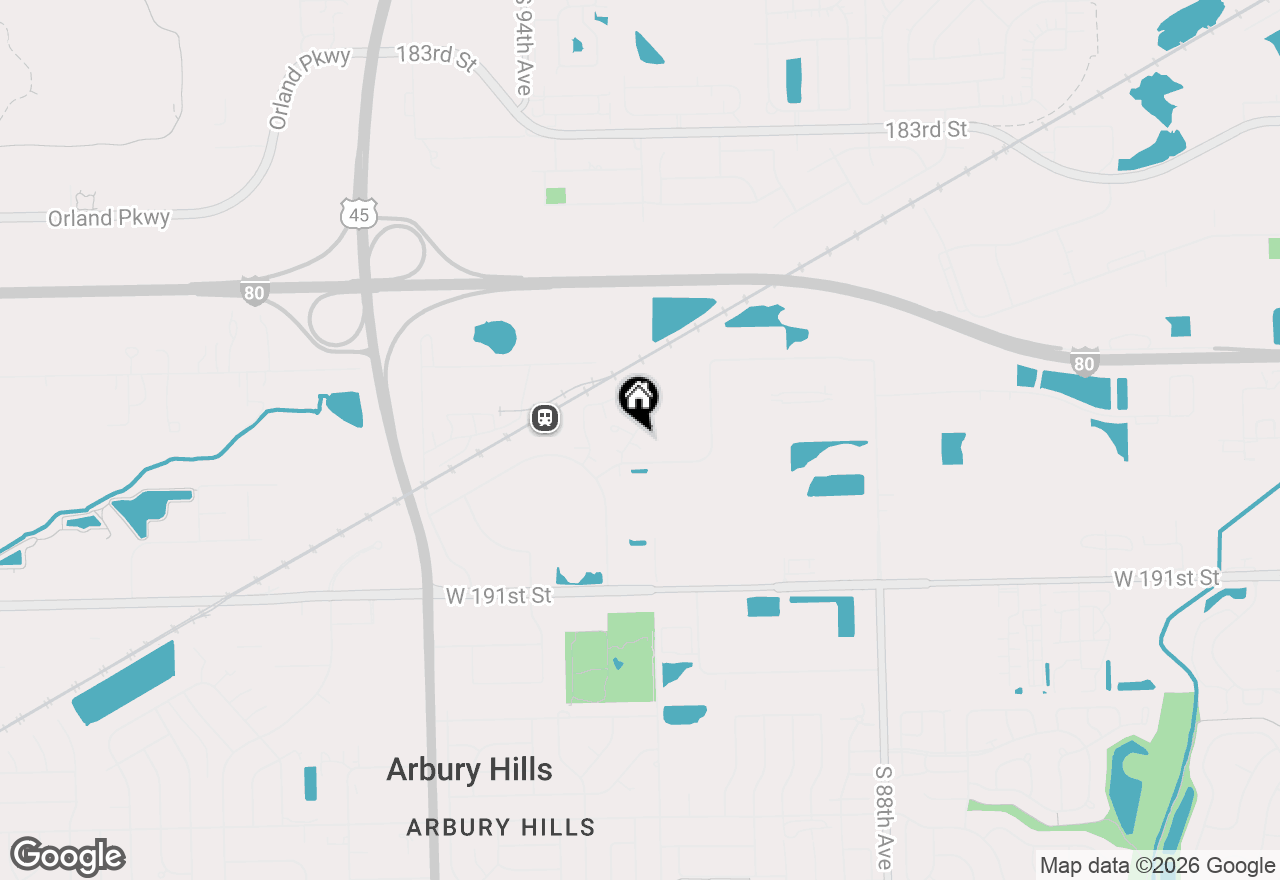 Map of 9214 W Pullman Court #9214, Mokena, IL 60448