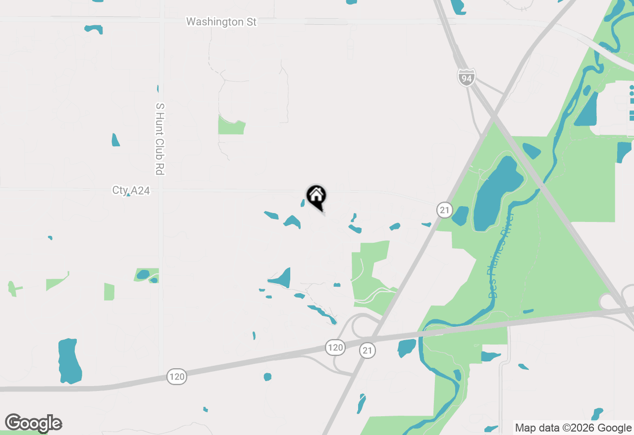 Map of 650 Whitney Court #105, Gurnee, IL 60031