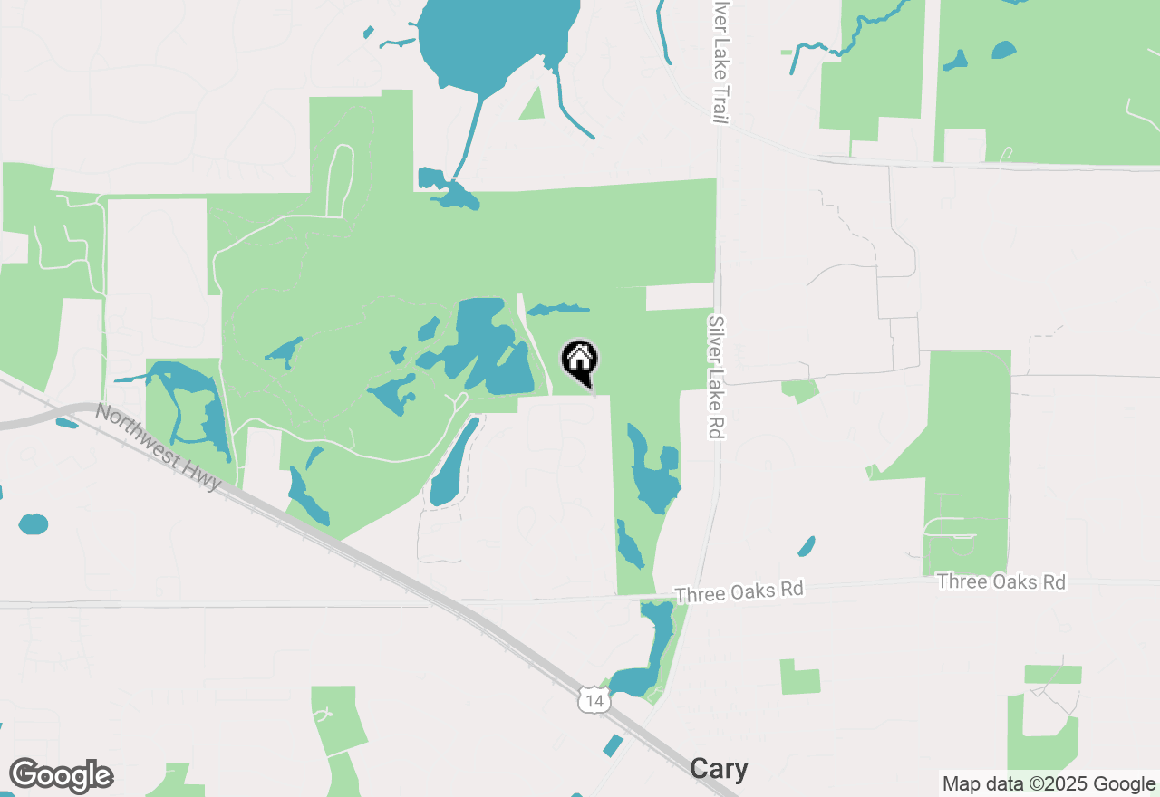 Map of 62 Willow Circle, Cary, IL 60013