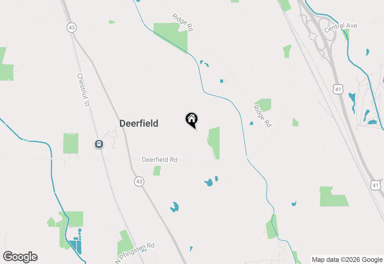 Map of 939 Westcliff Lane Se, Deerfield, IL 60015
