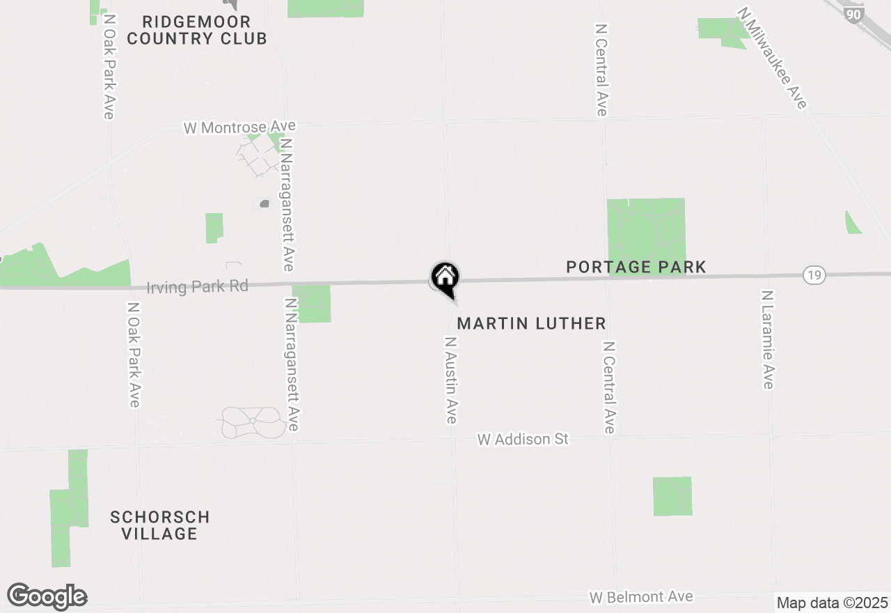 Map of 6005 W Dakin Street #2, Chicago, IL 60634