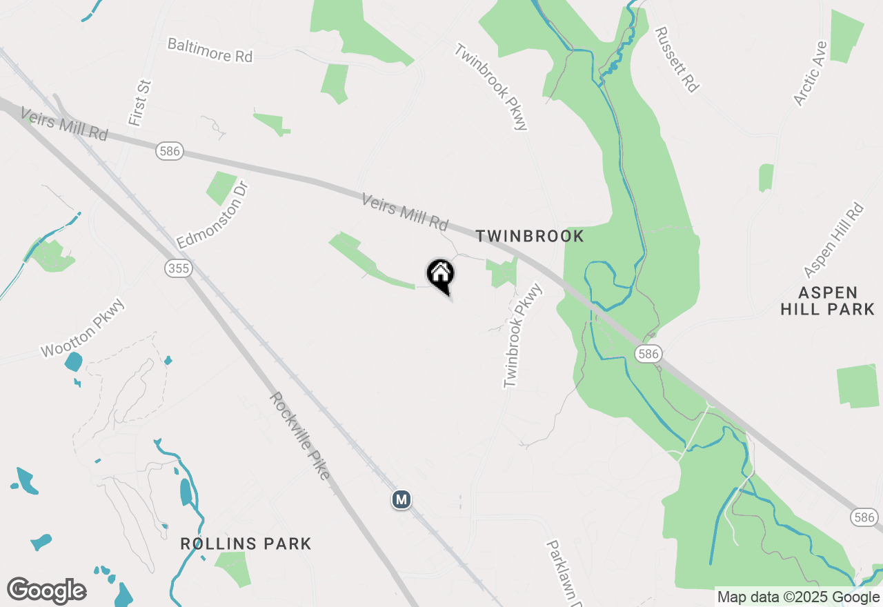 Map of 5734 Crawford Drive, Rockville, MD 20851