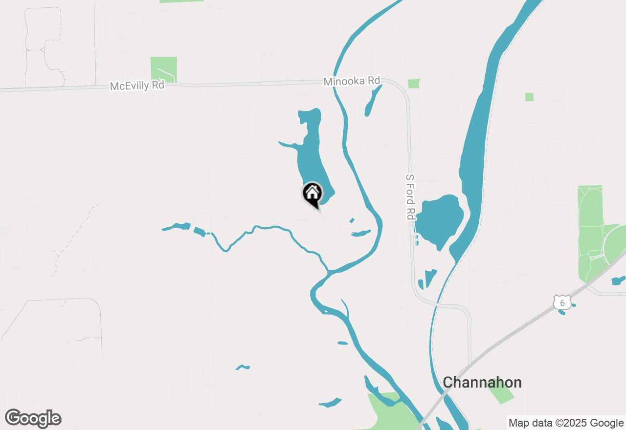 Map of 310 San Carlos Road, Minooka, IL 60447