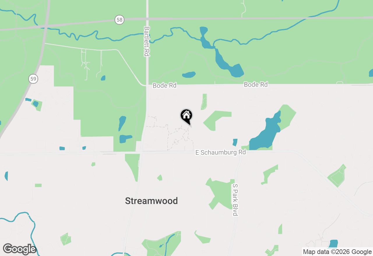 Map of 37 Carey Lane, Streamwood, IL 60107