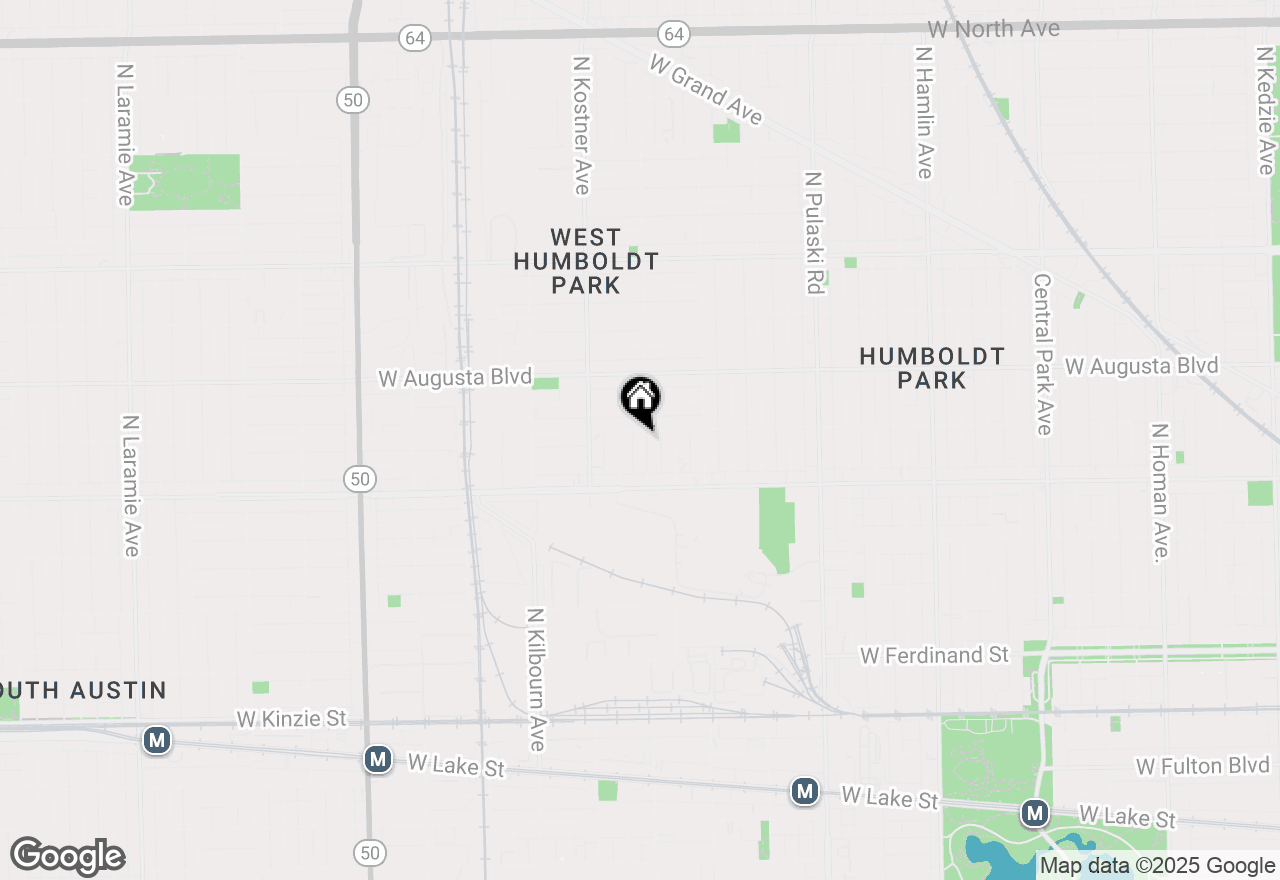 Map of 850 N Kildare Avenue, Chicago, IL 60651