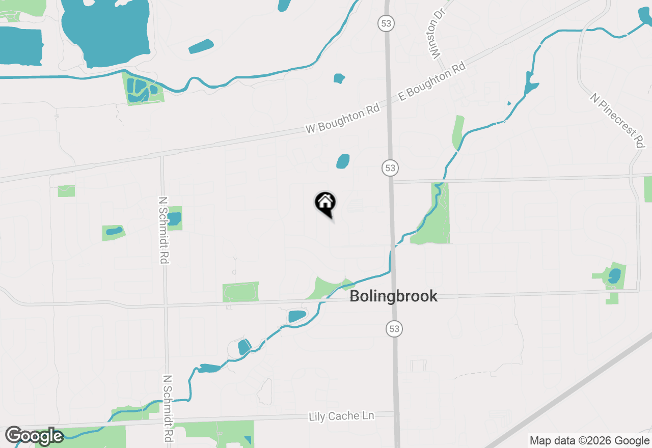 Map of 213 Lexington Drive, Bolingbrook, IL 60440