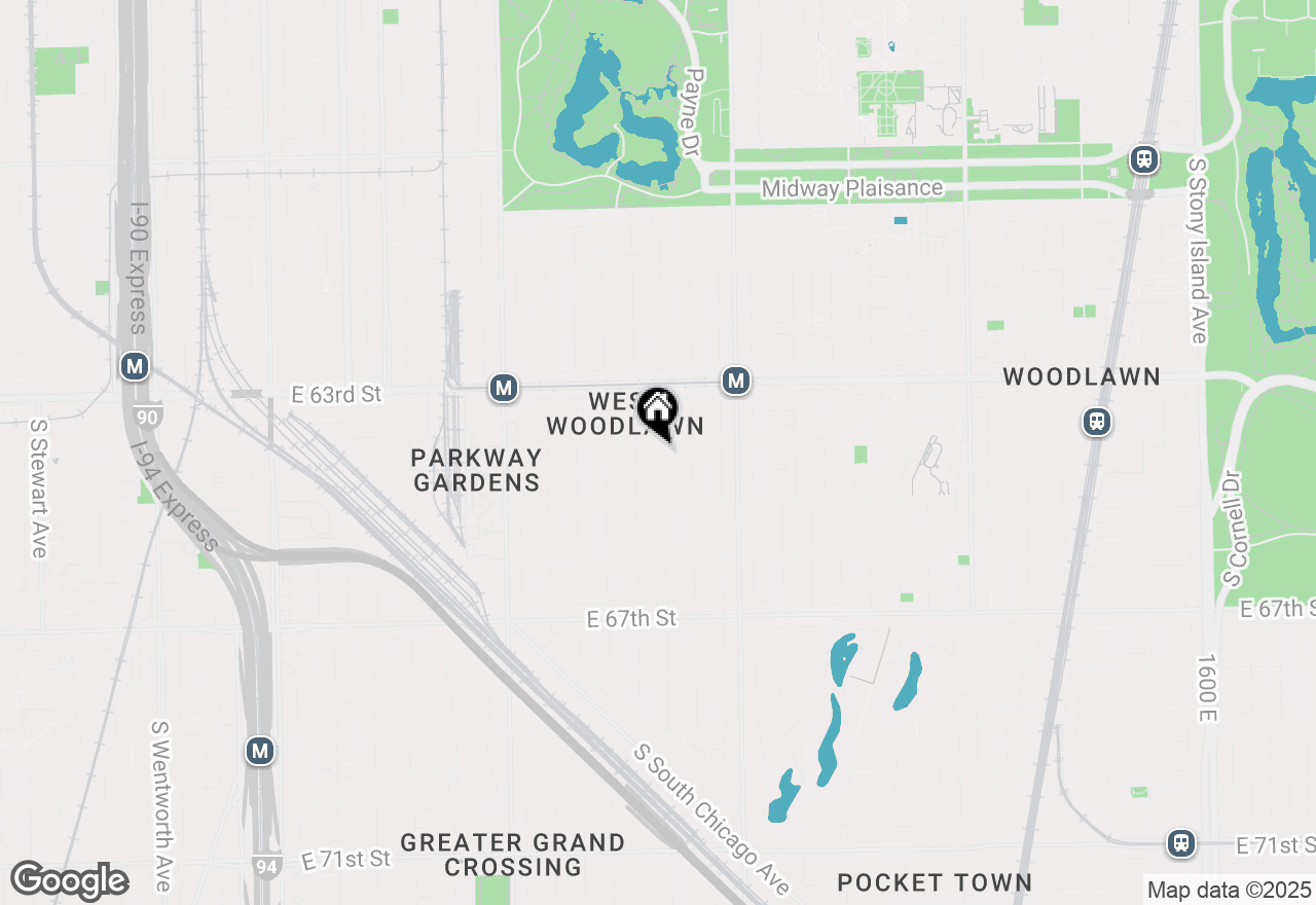 Map of 6409 S Champlain Avenue, Chicago, IL 60637