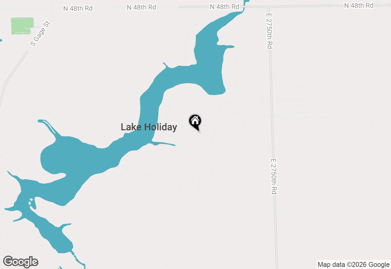 Map of 1654 Hilda Drive, Lake Holiday, IL 60548