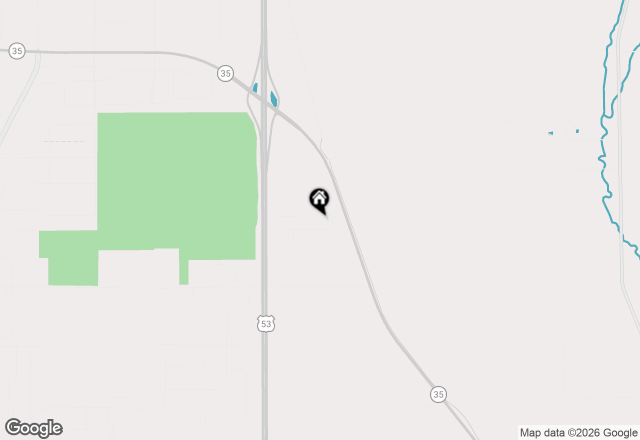 Map of 1108 Newport Ln, Holmen, WI 54636