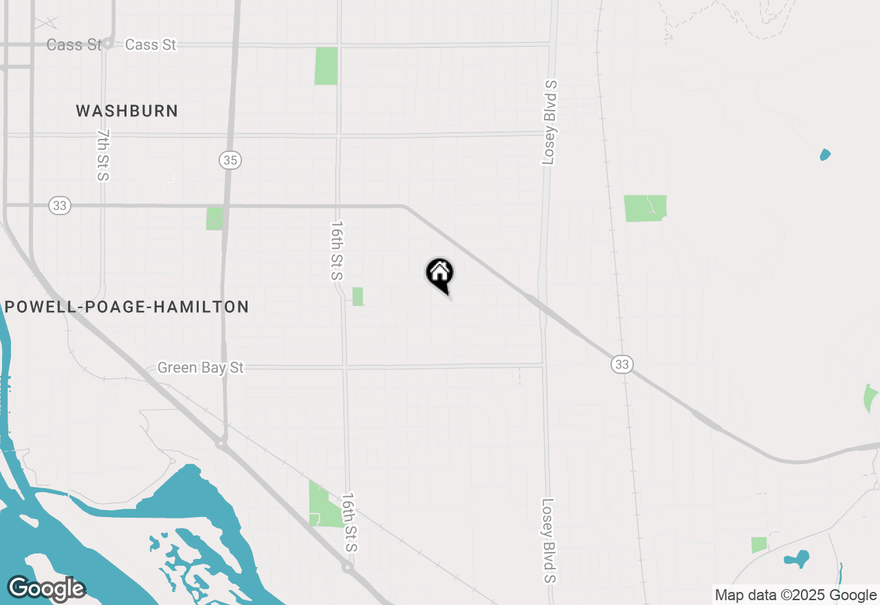 Map of 2011 Park Ave, La Crosse, WI 54601