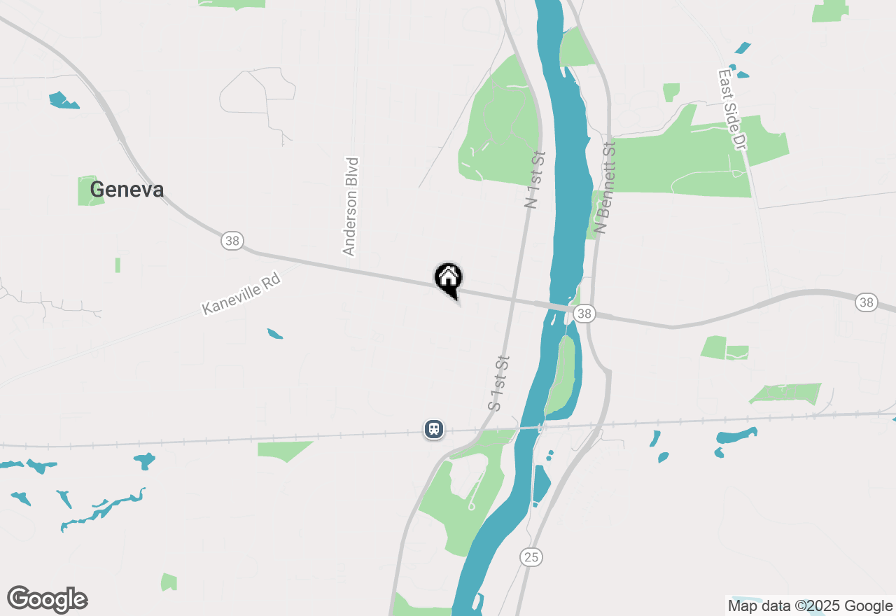 Map of 321 James Street #107, Geneva, IL 60134