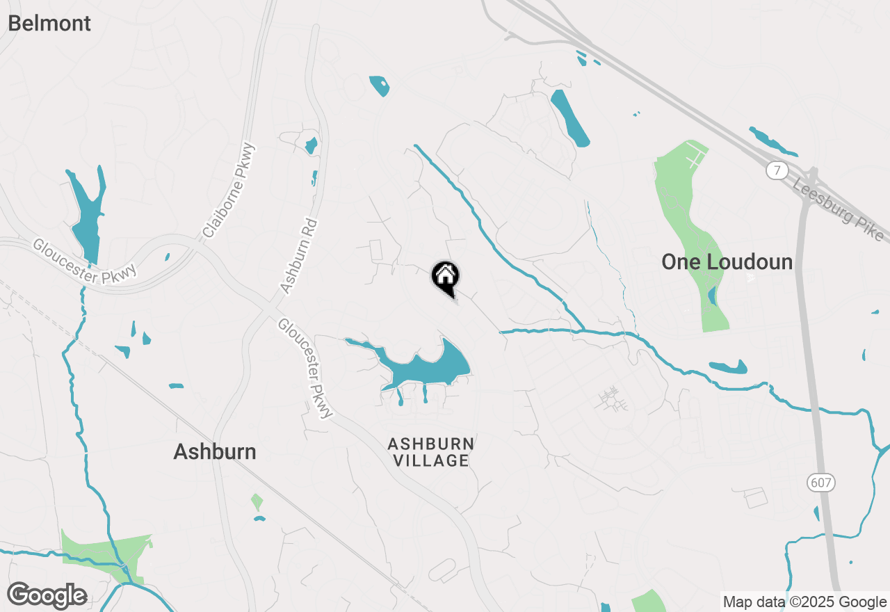 Map of 44157 Mossy Brook Square, Ashburn, VA 20147