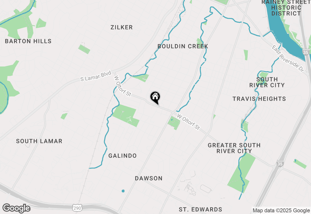 Map of 811 W Oltorf St, Austin, TX 78704