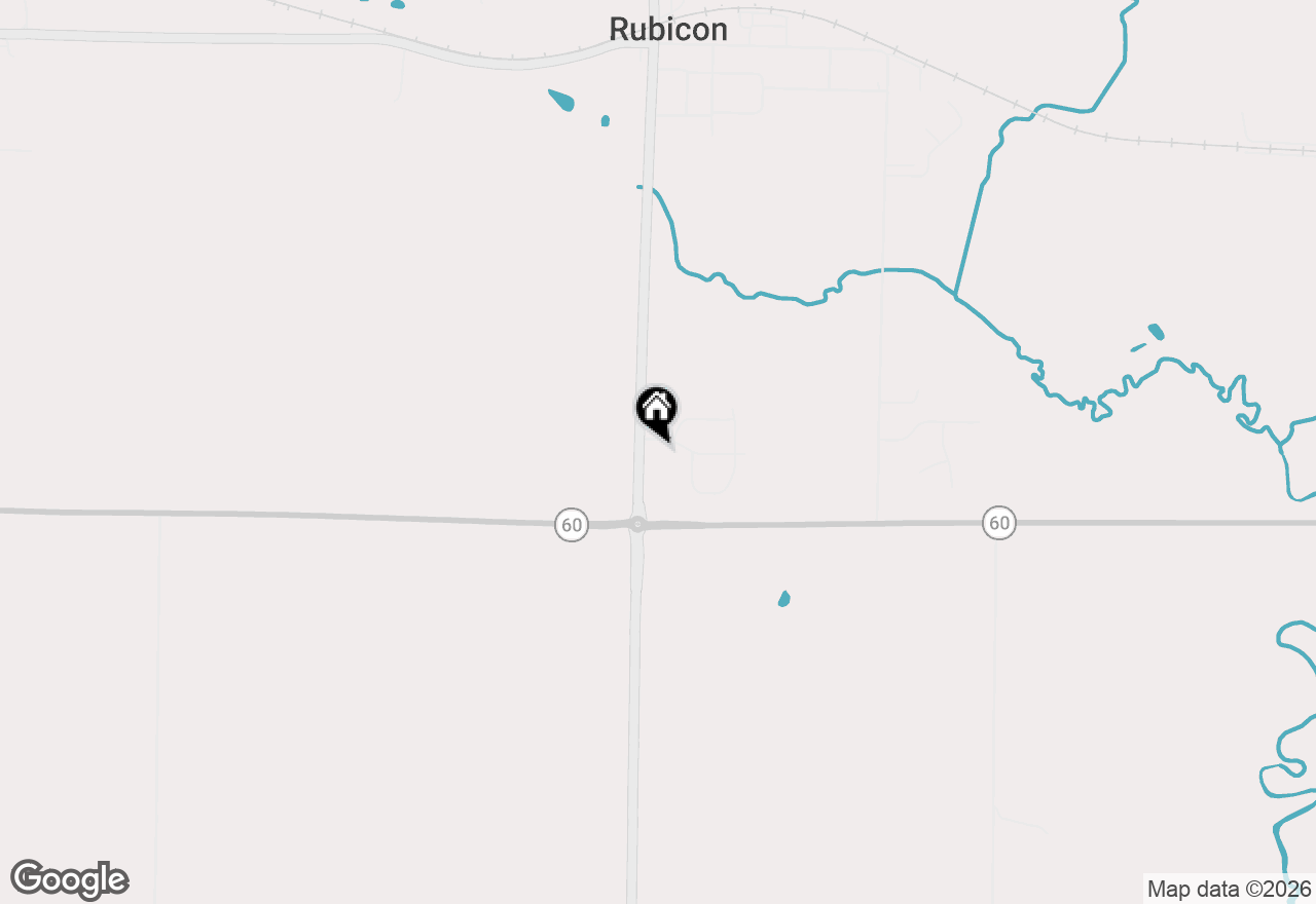 Map of Lt2 Rolling Hills Dr #LT3, Rubicon, WI 53078