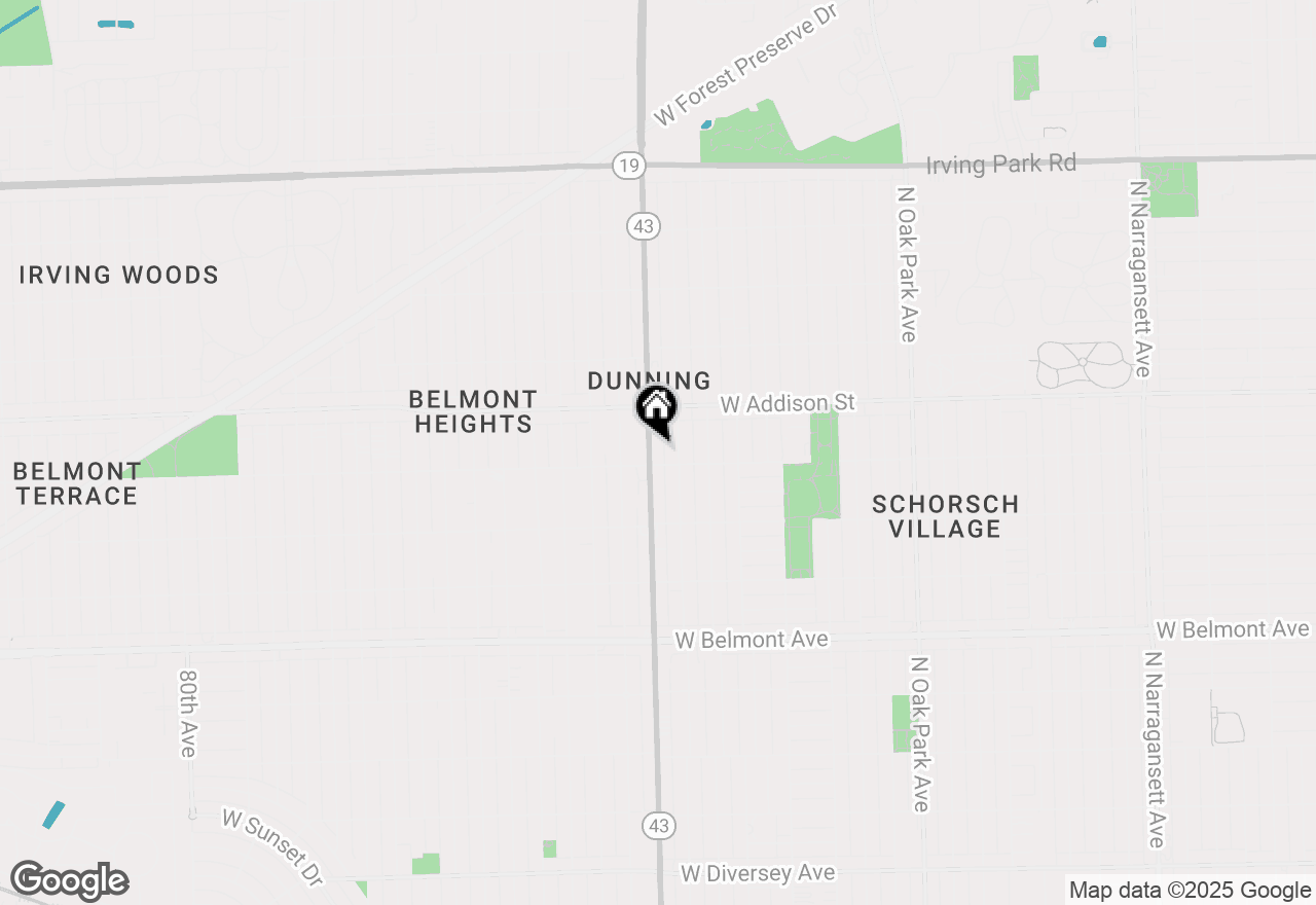 Map of 3511 N Harlem Avenue, Chicago, IL 60634