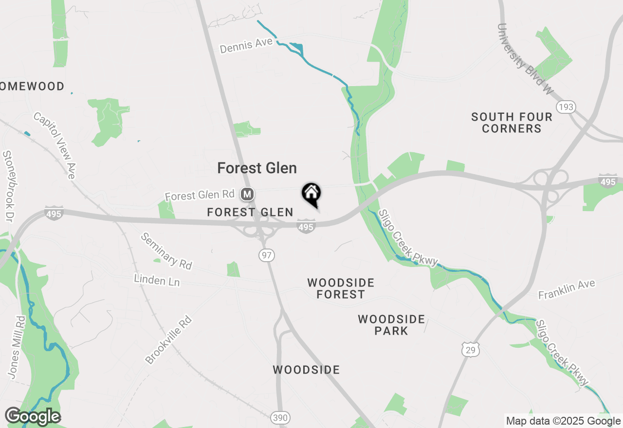 Map of 9700 Dameron Drive, Silver Spring, MD 20910