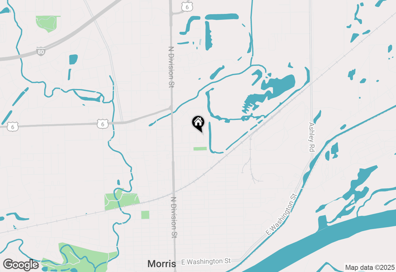 Map of 308 Meadors Circle, Morris, IL 60450