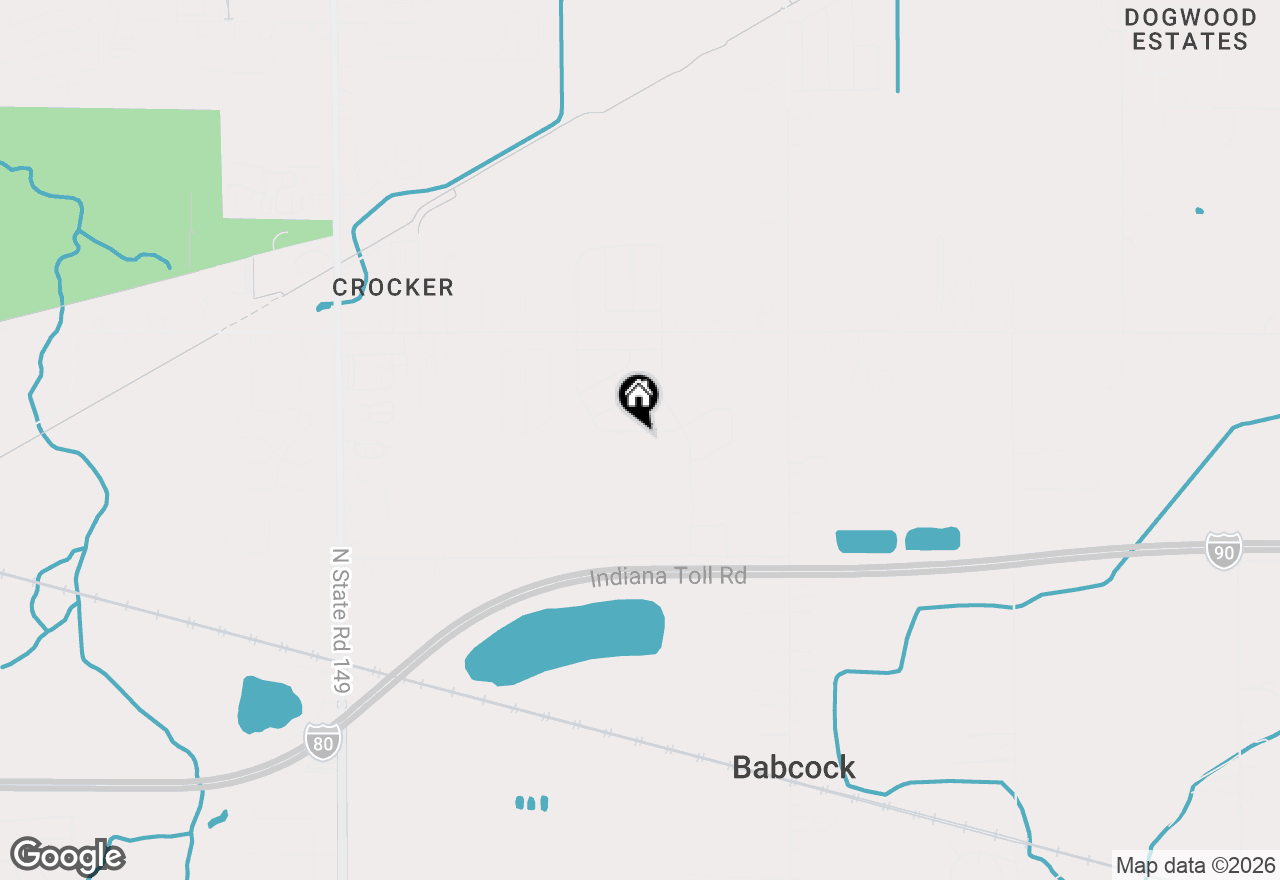 Map of 4171 Westwood Lane S, Chesterton, IN 46304