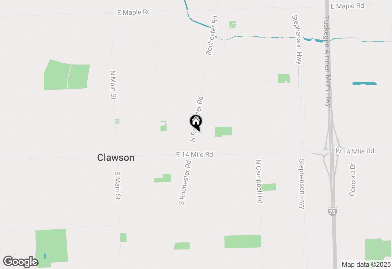 Map of 308 N Rochester Road #14, Clawson, MI 48017