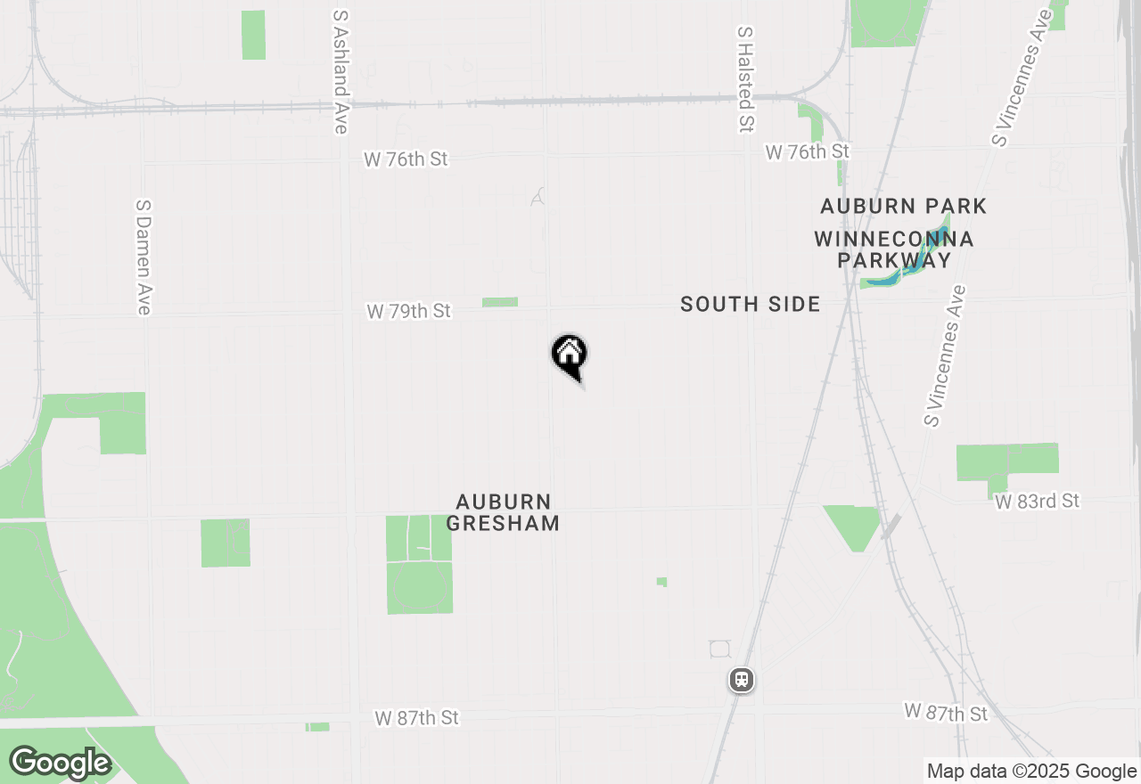 Map of 8040 S May Street, Chicago, IL 60620