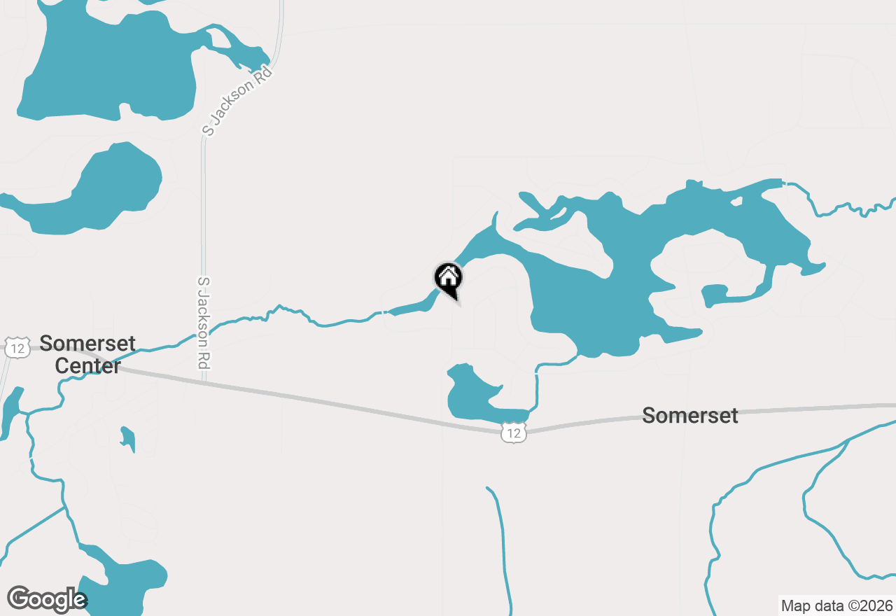 Map of 10590 Emerald Drive, Cement City, MI 49233