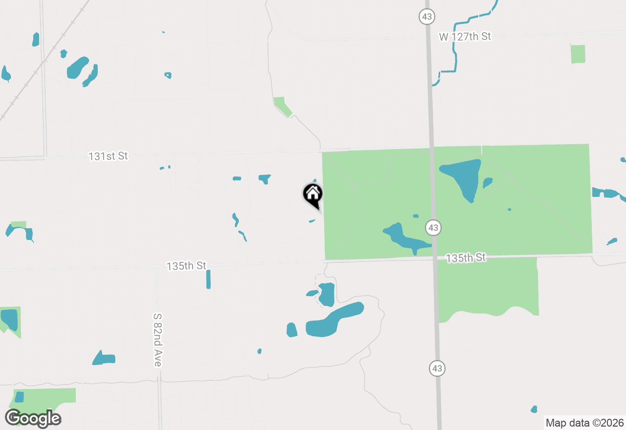 Map of 7625 W Arquilla Drive #1A, Palos Heights, IL 60463