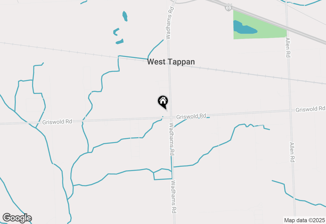 Map of 5510 Griswold Road, Kimball, MI 48074