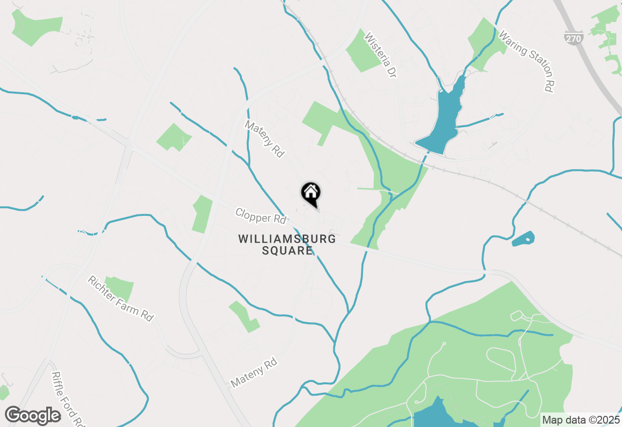 Map of 18457 Stone Hollow Drive, Germantown, MD 20874