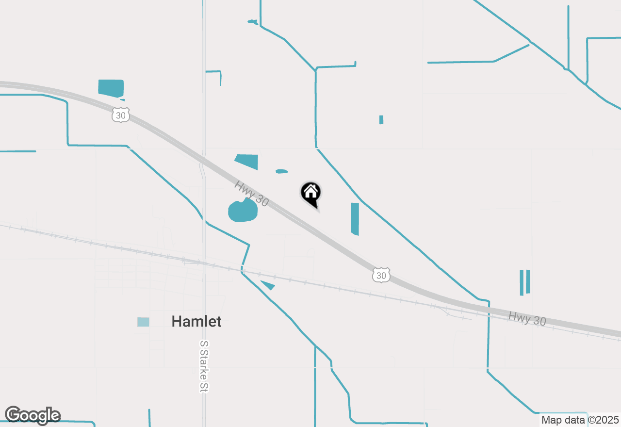 Map of 6620 E Frontage Road, Hamlet, IN 46532