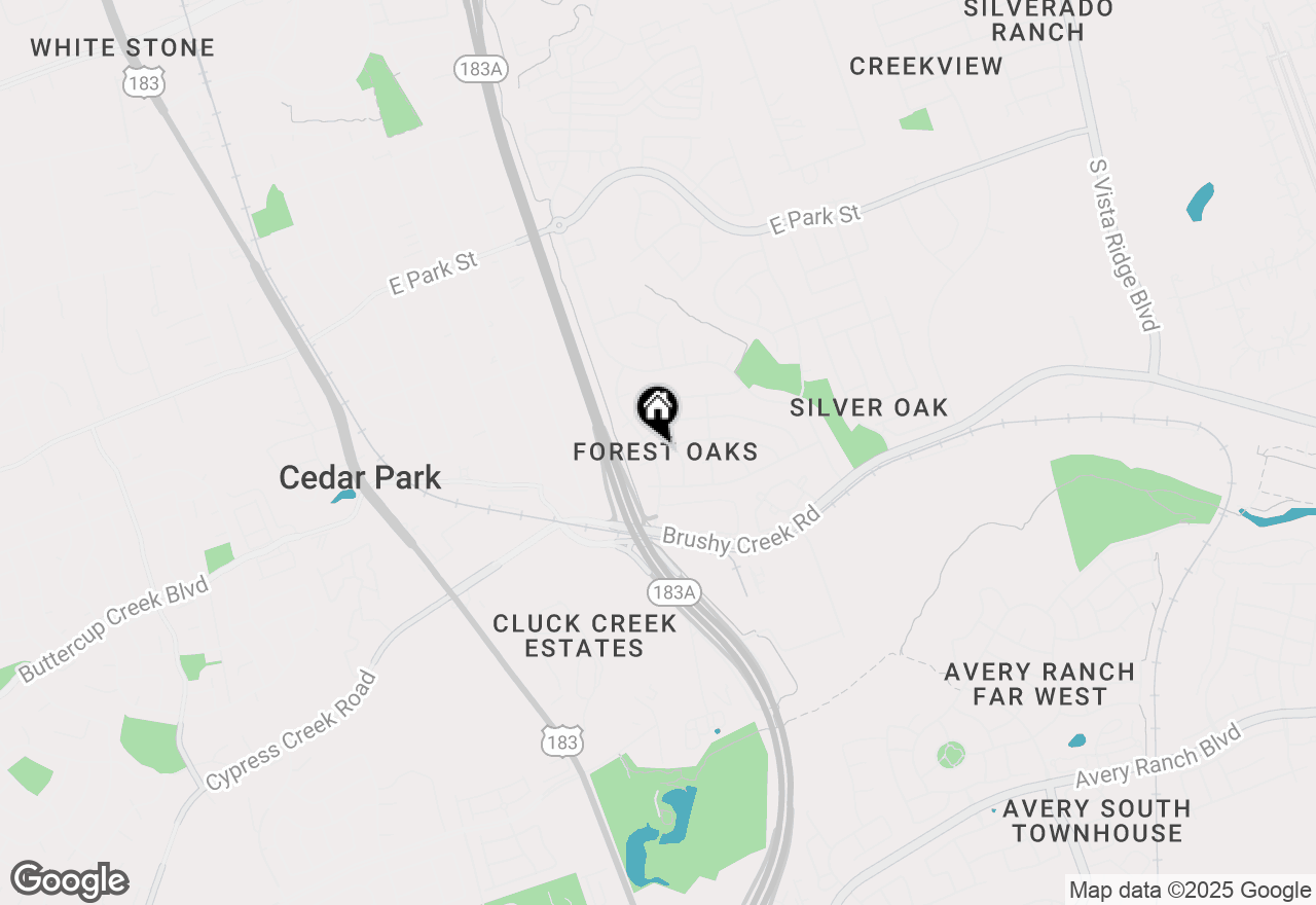 Map of 901 Savanna Ln, Cedar Park, TX 78613