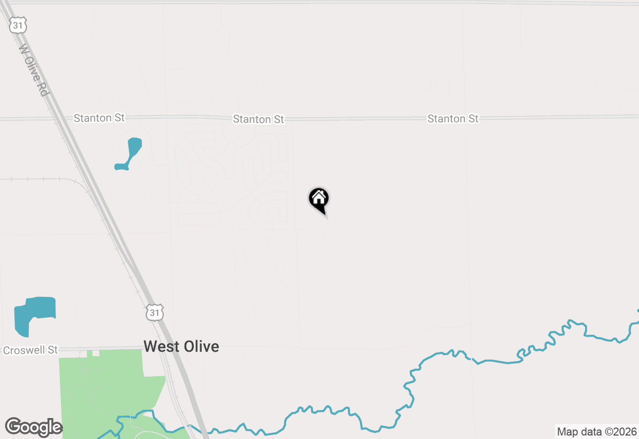 Map of 14117 Candace Court, West Olive, MI 49460