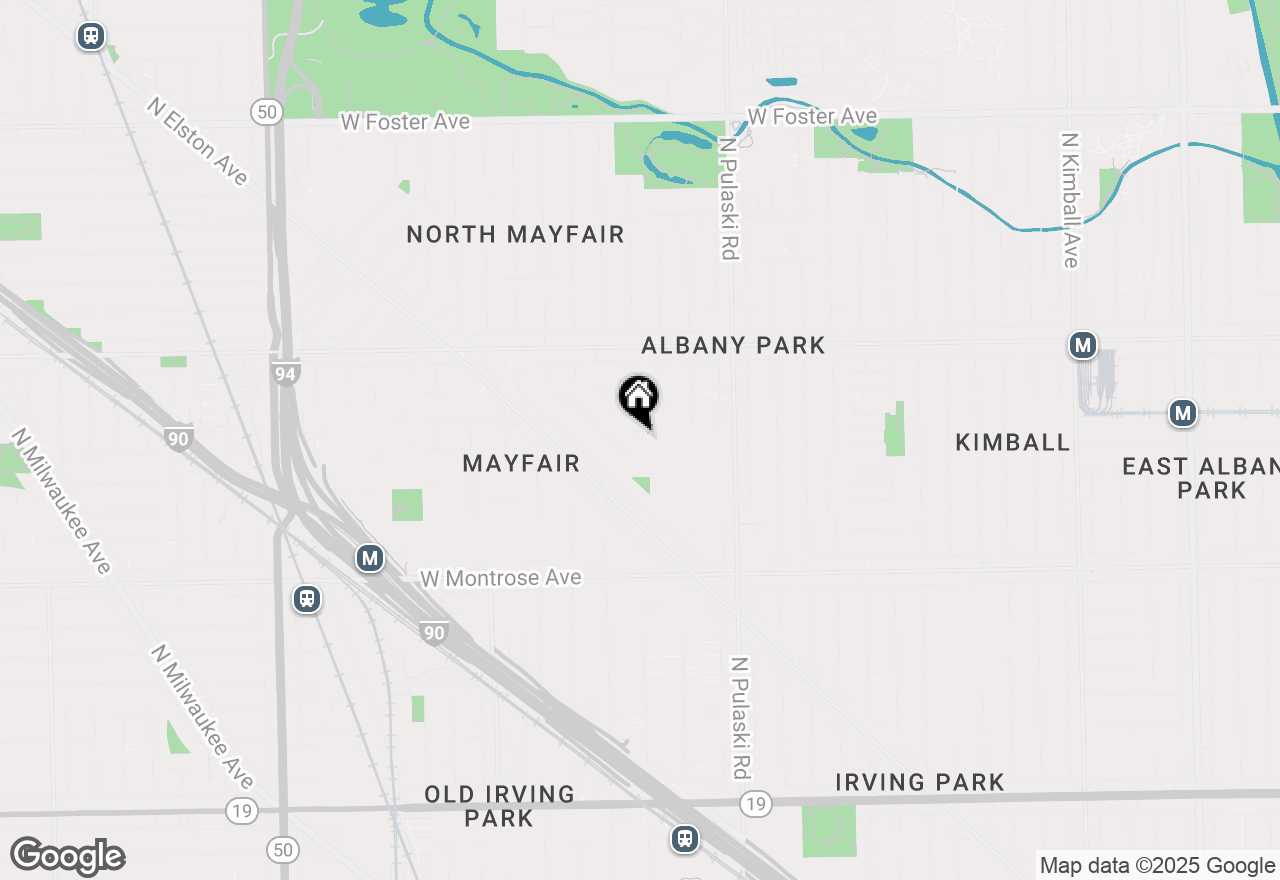 Map of 4634 N Kennicott Avenue #1, Chicago, IL 60630